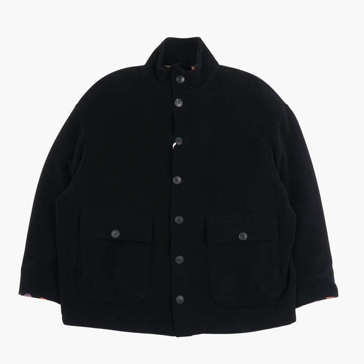 Herno Nero Classic Fit Jacket - Made in Italy