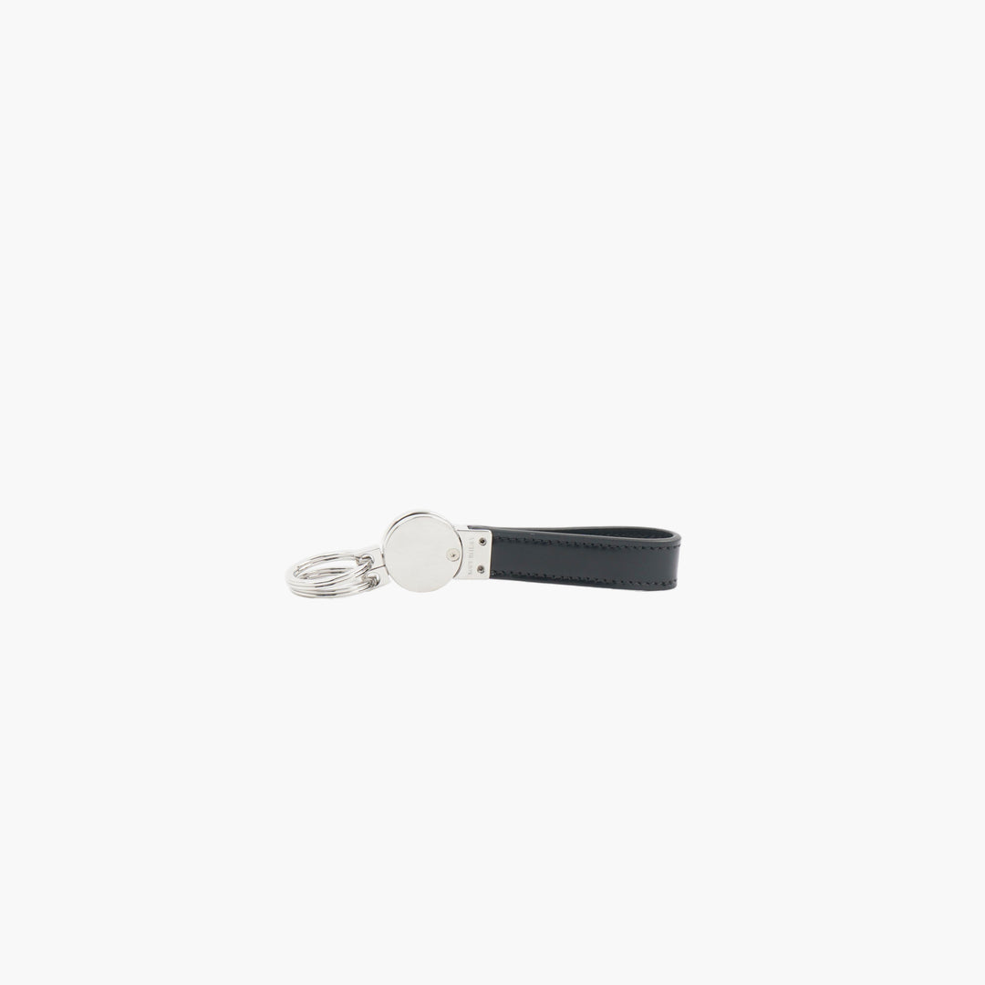 Salvatore Ferragamo Luxury Keychain – Elegant Nero Design, Made in Italy