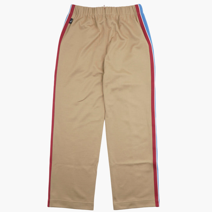 Moncler Beige Pants with Contrasting Side Stripes - Stylish and Comfortable Trousers