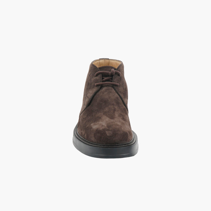 TOD'S Dark Brown Suede Boots - Elegant and Durable Footwear for Any Occasion