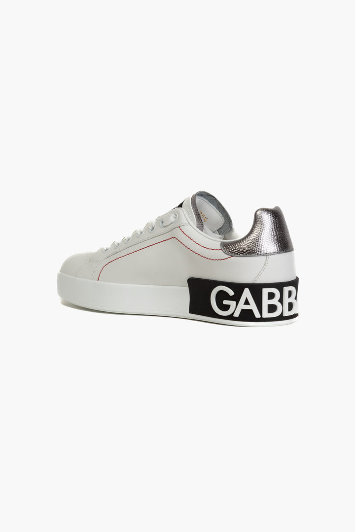 Dolce & Gabbana Women's Portofino White Metallic Grey