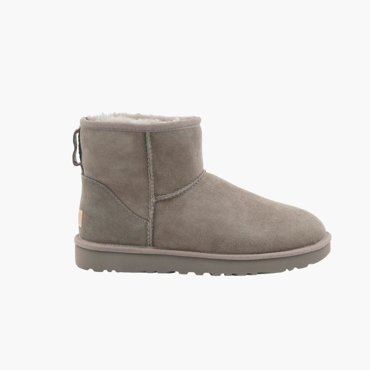 UGG Classic Mini Suede Sheepskin Women's Boots - Grigio