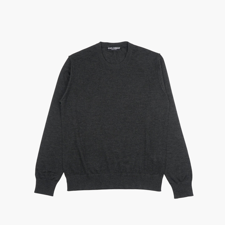 Dolce & Gabbana Grigio Sweater - Made in Italy, Premium Craftsmanship