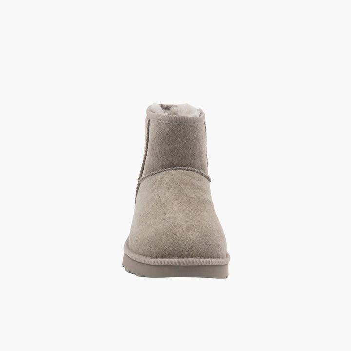 Stivali da donna UGG Classic Mini Suede Sheepskin - Grigio