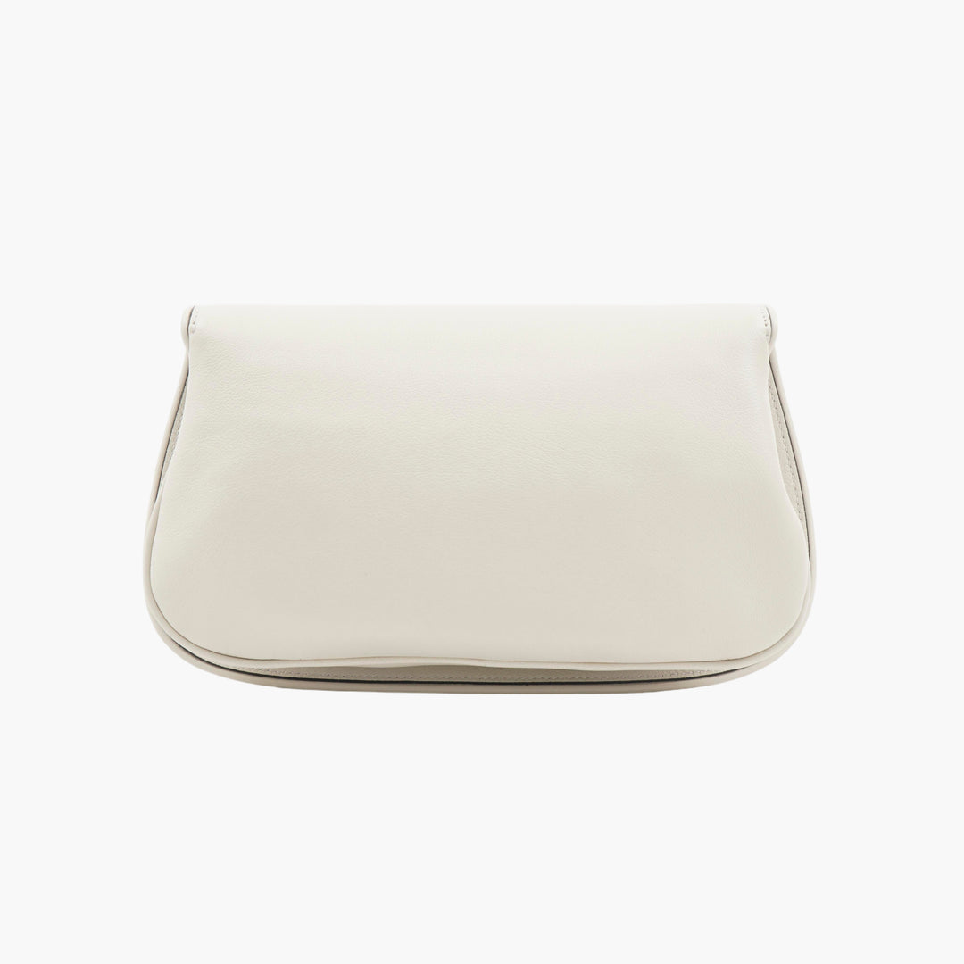 Borsa Blondie in pelle bianco-oro GUCCI