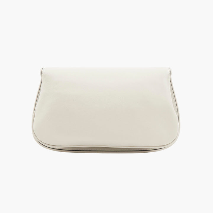 Borsa Blondie in pelle bianco-oro GUCCI