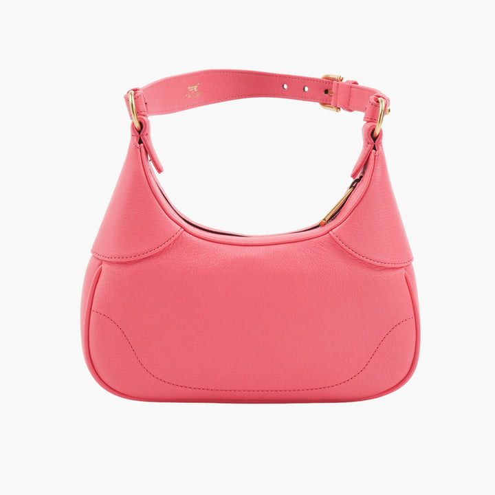 Borsa a mano GUCCI in pelle rosa con logo GG