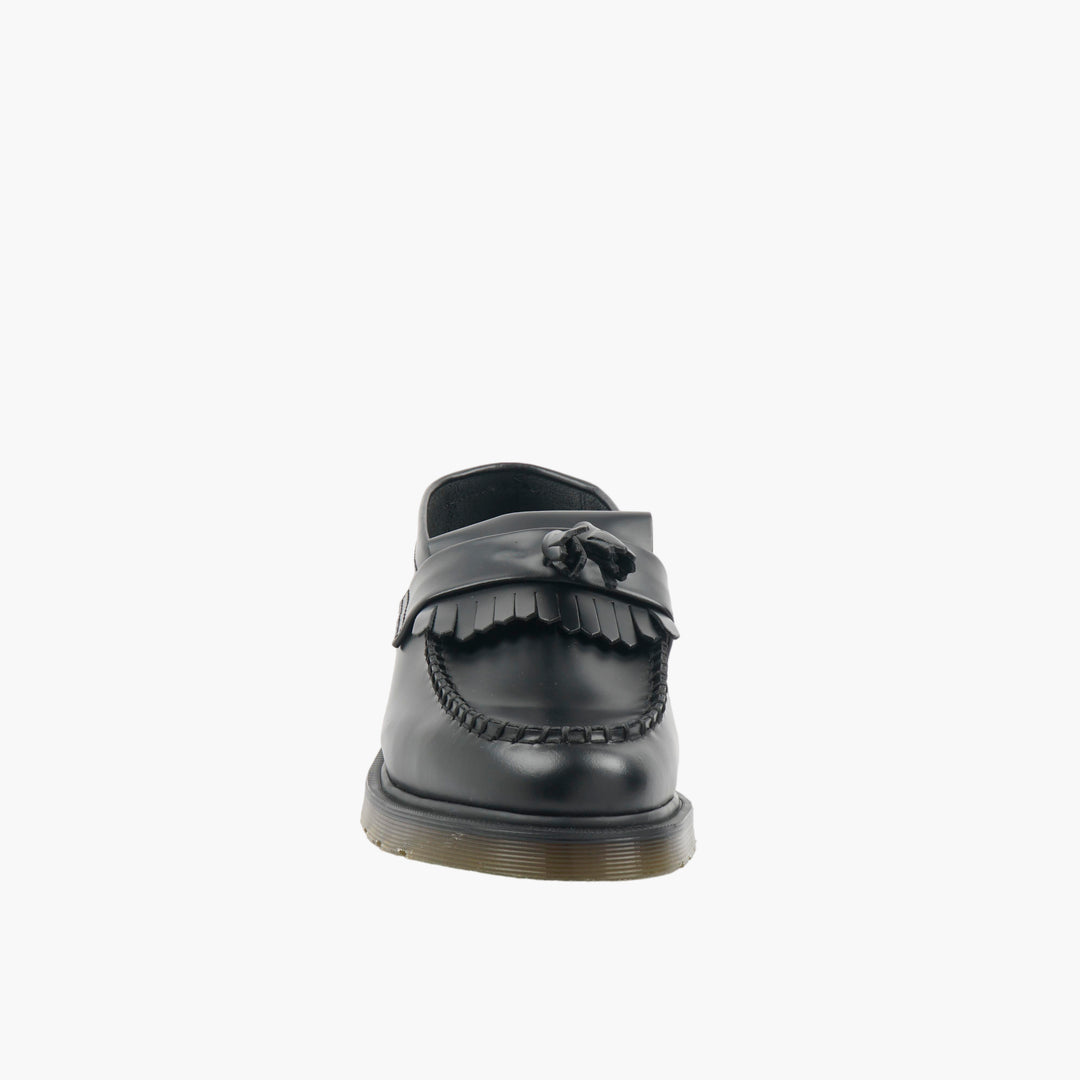 Mocassini da uomo in pelle nera DR MARTENS Adrian