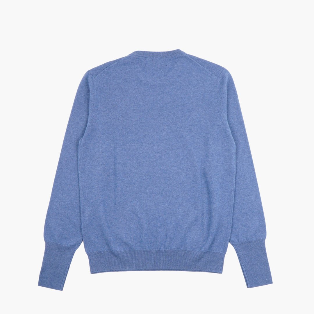 Maglione girocollo classico BALLANTYNE in blu