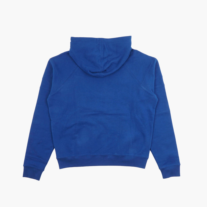 SAINT LAURENT Blue Logo Hoodie Made in Italy