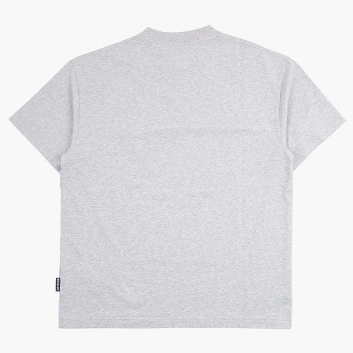 Palm Angels Graphic Design Cotton T-shirt in Grey-Multi