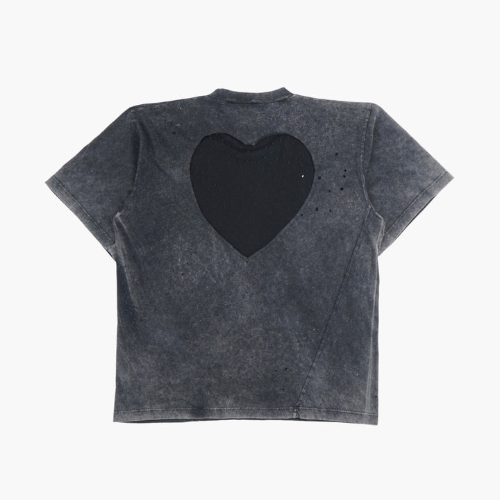 DSQUARED2 Vintage-Inspired Washed Effect T-Shirt in Grigio