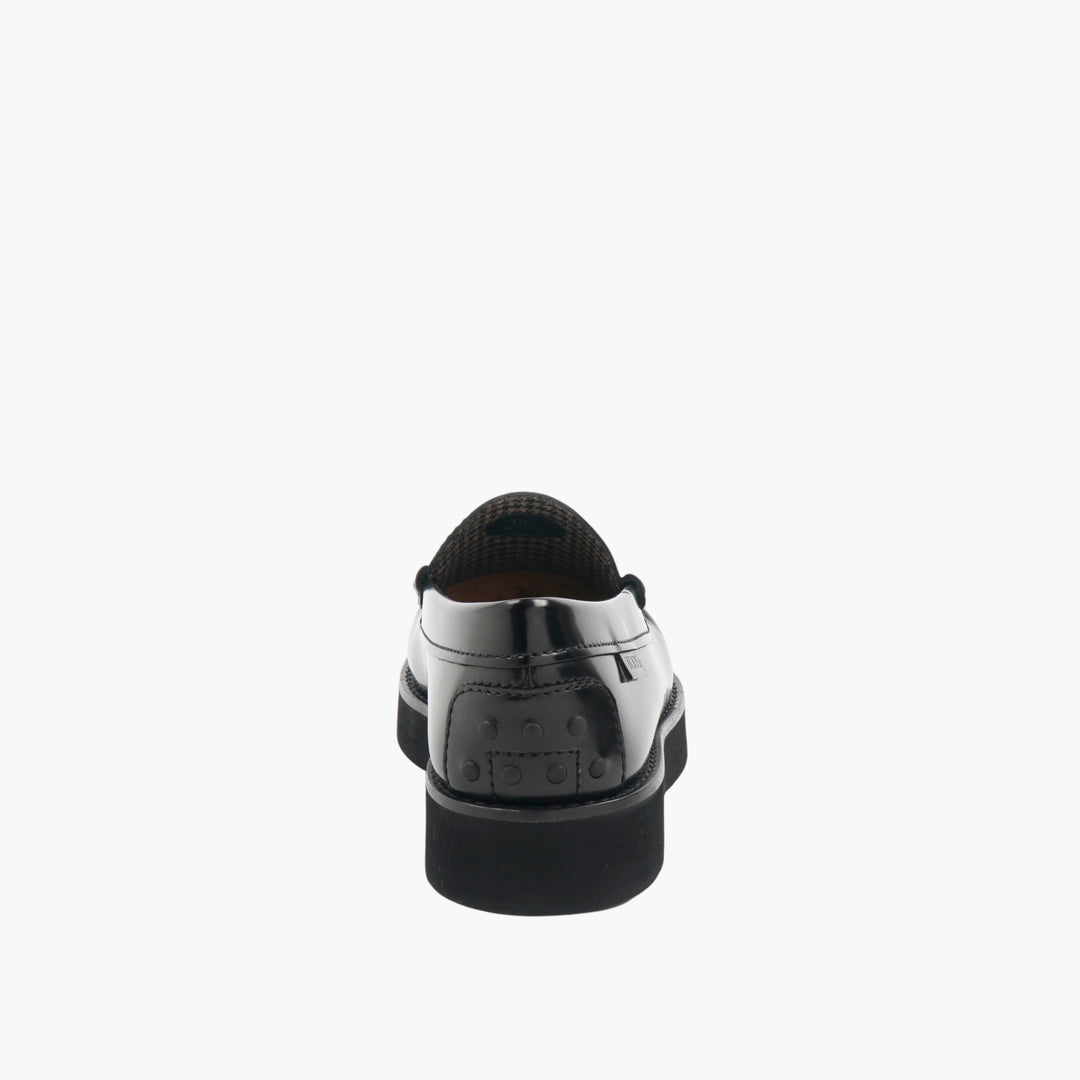 TOD'S Nero Leather Shoes - Timeless Elegance and Comfort