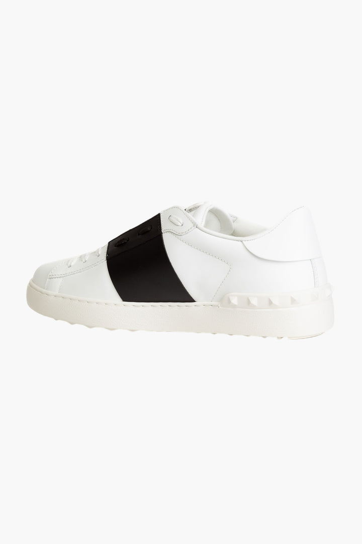 Valentino Made in Italy White Sneakers with Rockstud Detailing