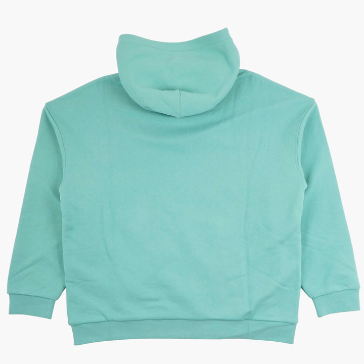 MONCLER Mint Green Hoodie with Iconic Logo Patch