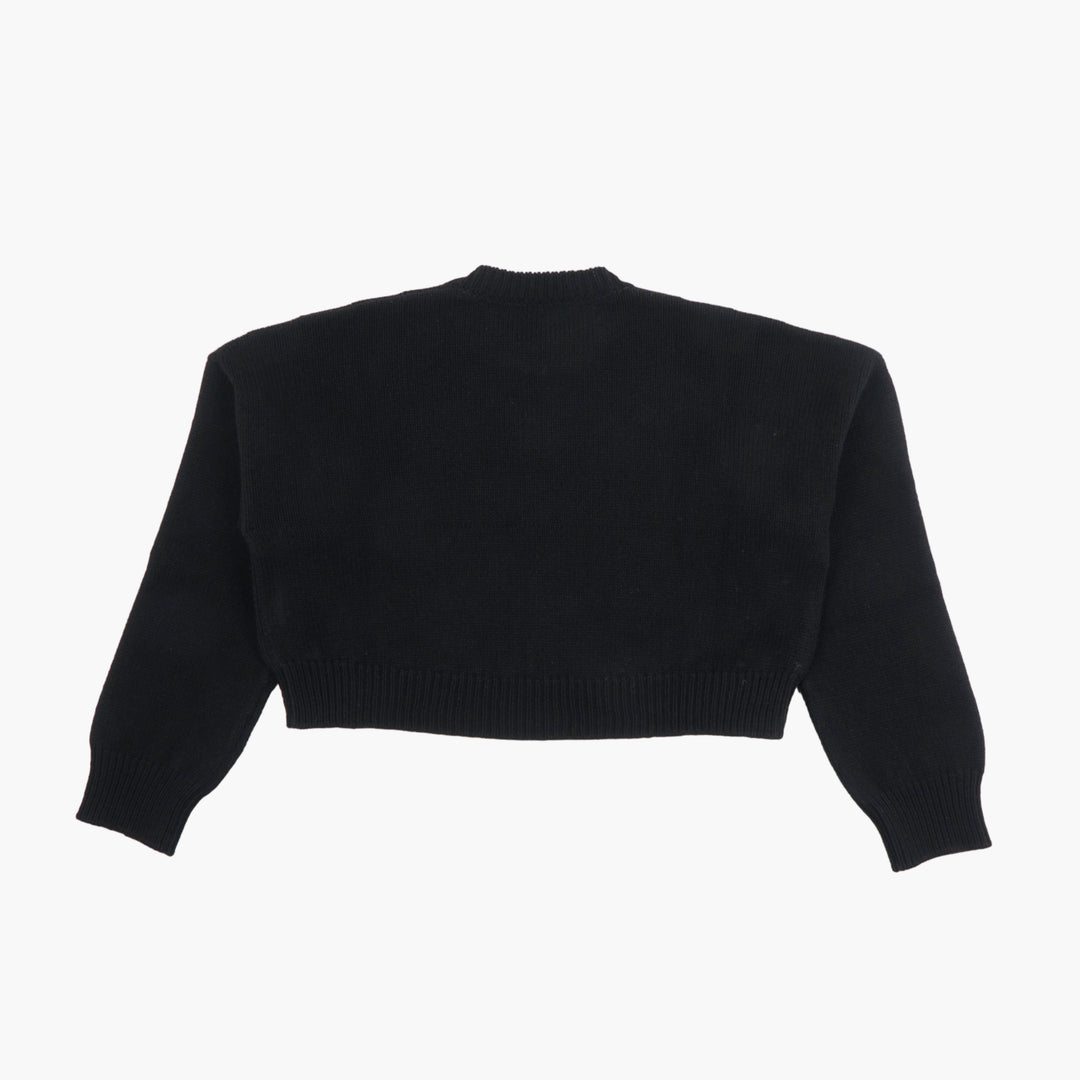 Dolce & Gabbana Nero Sweater - Italian Craftsmanship and Timeless Elegance