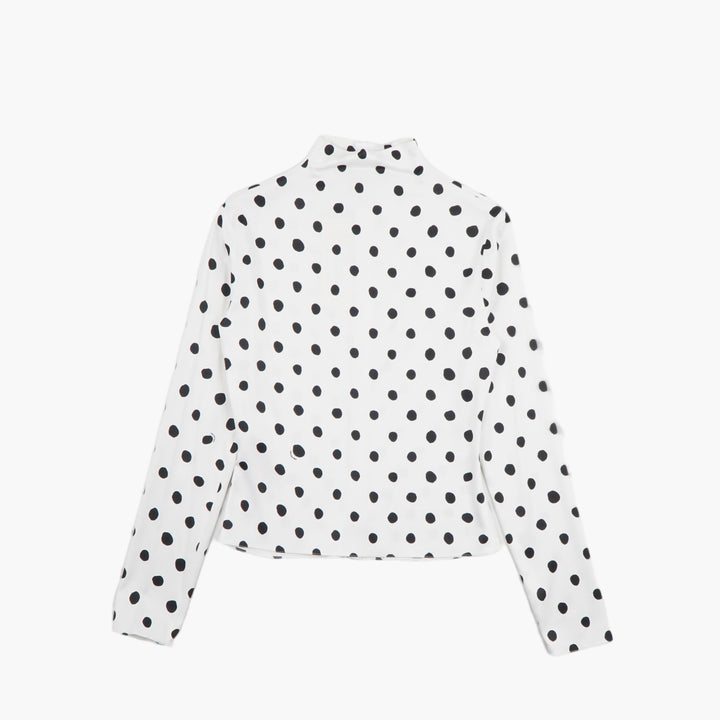 Marni Polka Dot Top in Black and White - Elegant and Versatile Fashion Staple