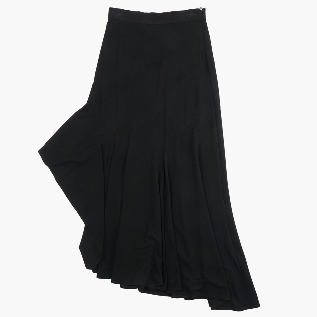 Max Mara Estella Black Asymmetrical Skirt