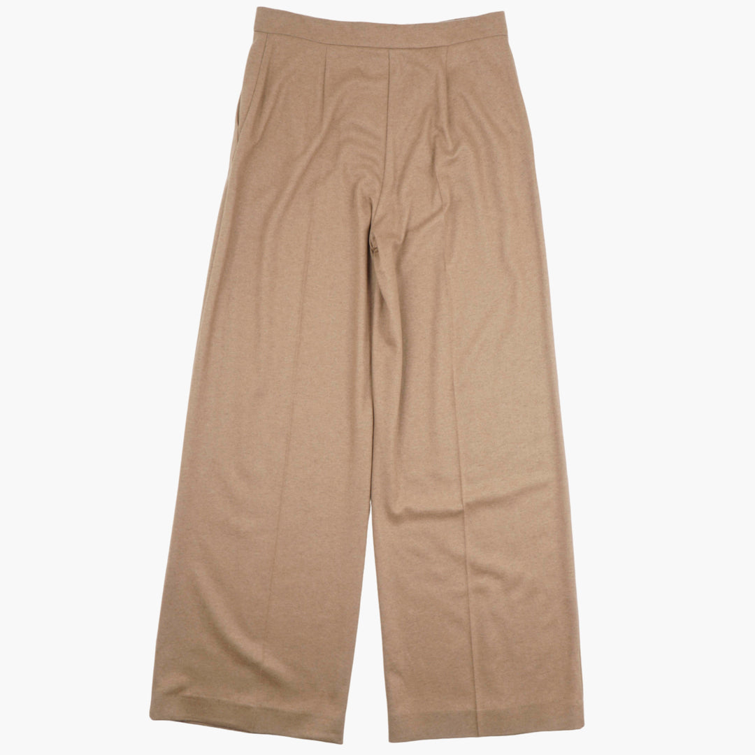 Pantaloni beige a gamba larga da donna MAX MARA - Design sofisticato e senza tempo