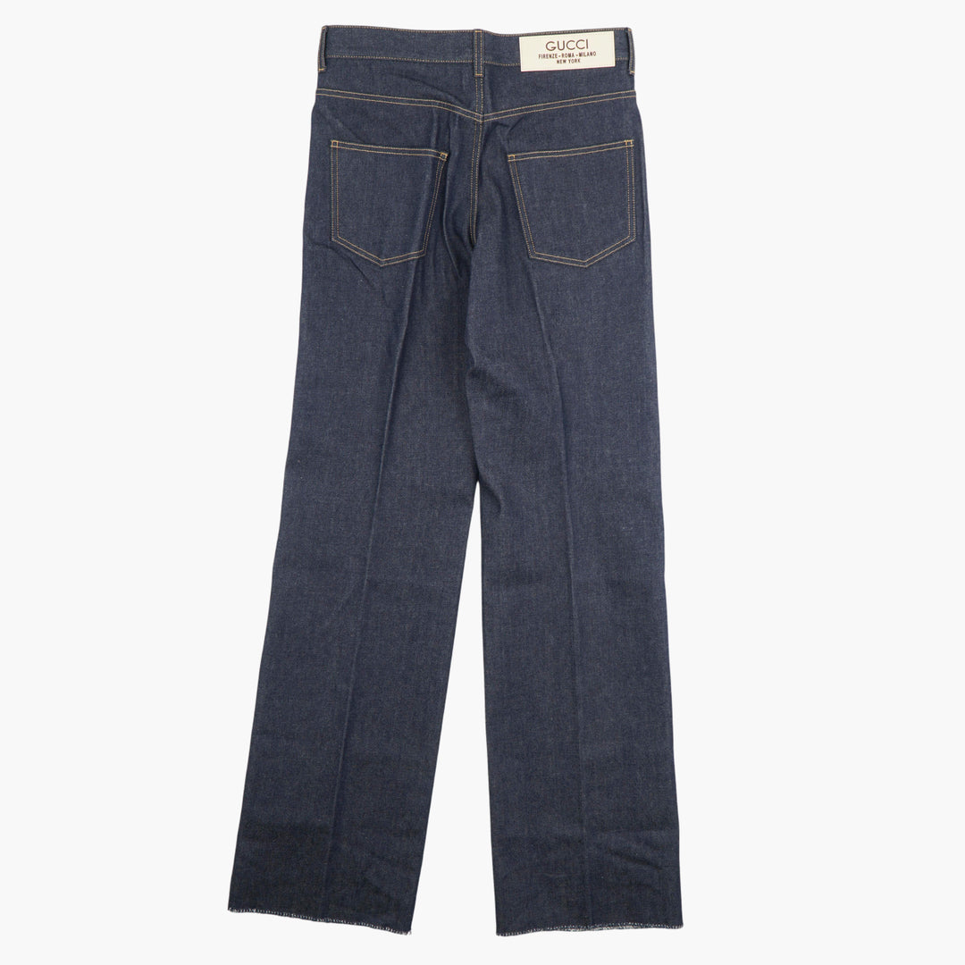 Jeans denim GUCCI Made in Italy - Stile moderno sofisticato e comfort