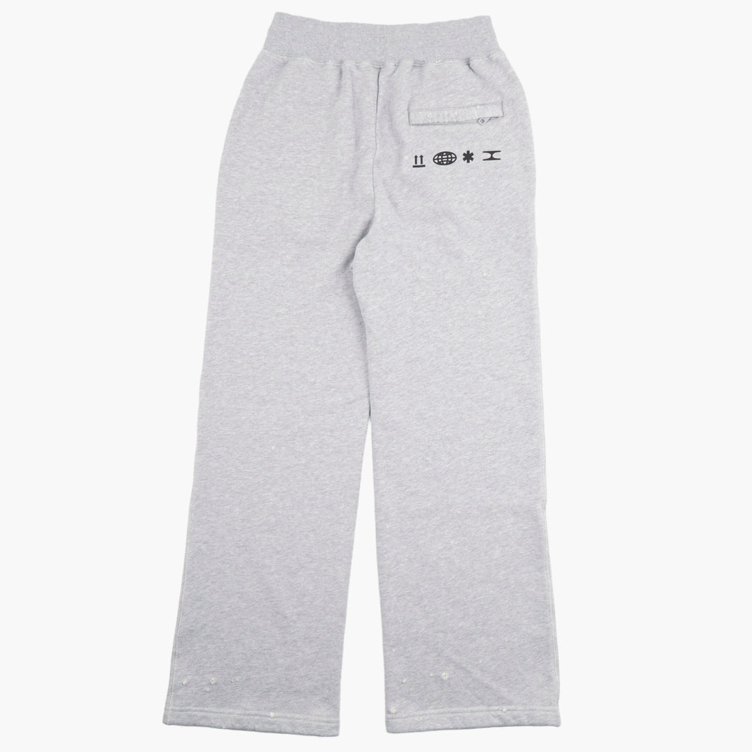 Dolce & Gabbana Men's Grey Sweatpants - Luxury Comfort with Iconic Logo Detail