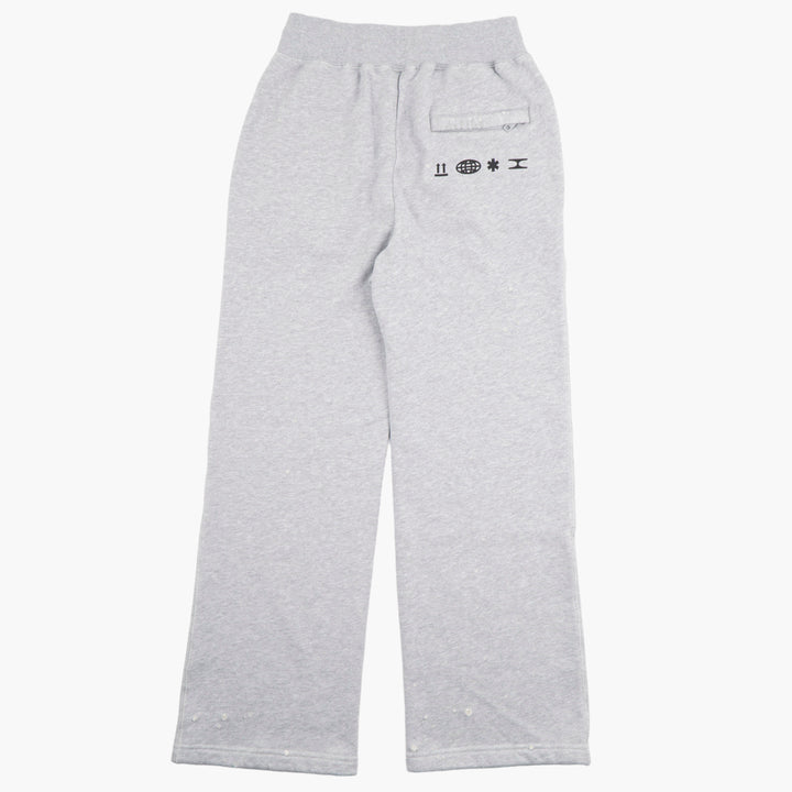 Dolce & Gabbana Men's Grey Sweatpants - Luxury Comfort with Iconic Logo Detail