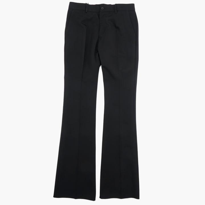 Dolce & Gabbana Tailored Fit Trousers in Nero - Made in Italy