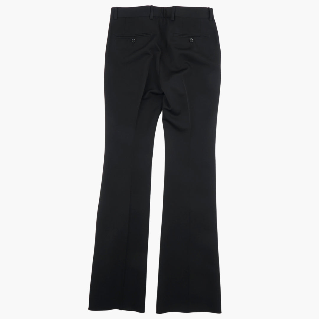 Dolce & Gabbana Tailored Fit Trousers in Nero - Made in Italy