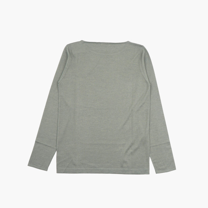 BRUNELLO CUCINELLI Fine Knit Sweater in Verde - Luxury Italian Craftsmanship