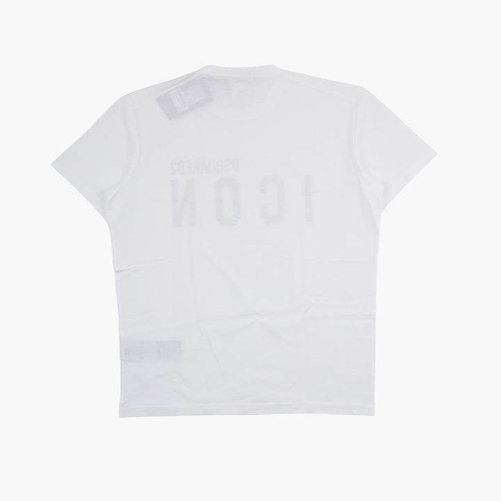 T-shirt DSQUARED2 Icon in bianco - Stile moderno e disinvolto