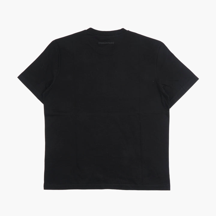 DSQUARED2 ICON T-shirt in Black with Bold Logo Design