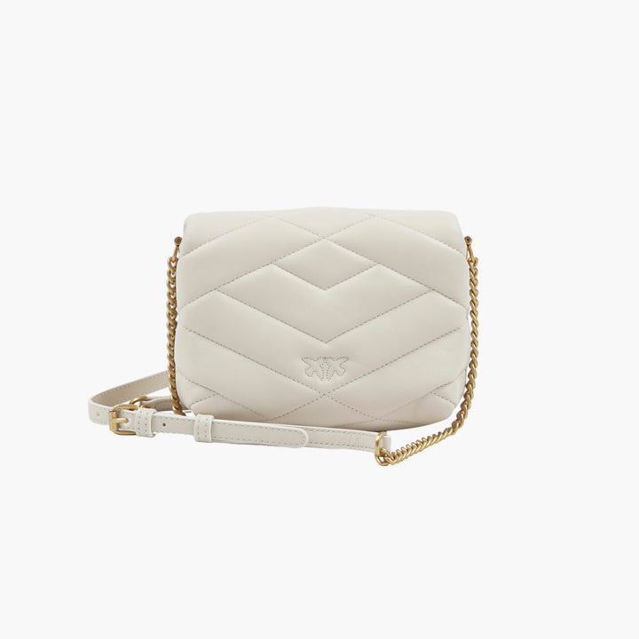 PINKO WHITE SHOULDER BAG