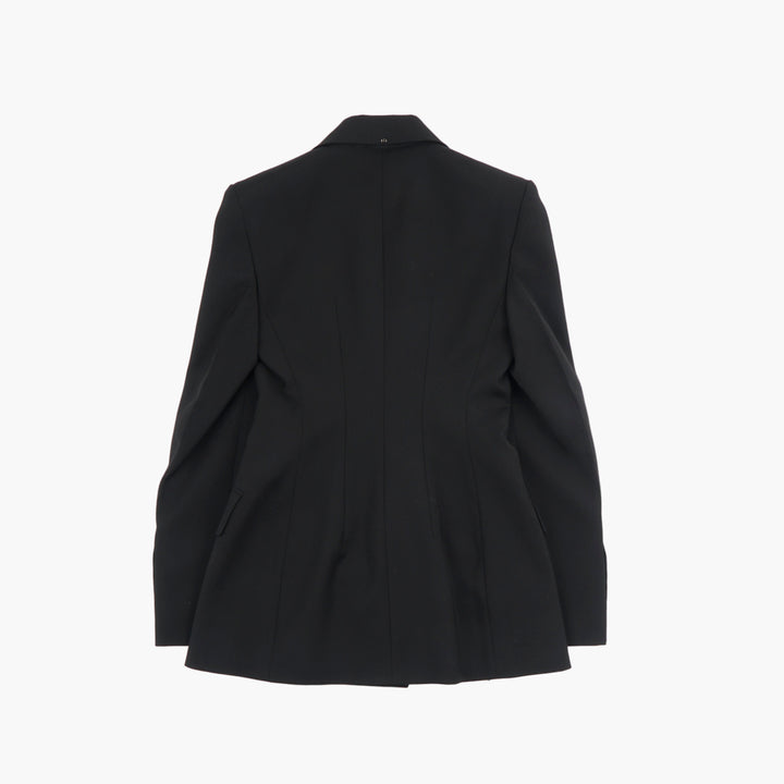 MAX MARA Nero Double-Breasted Blazer for Formal Occasions