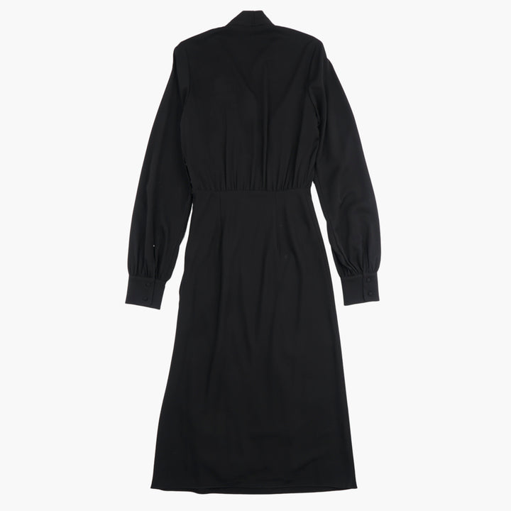 Max Mara Elegant Black Dress with Sophisticated Design