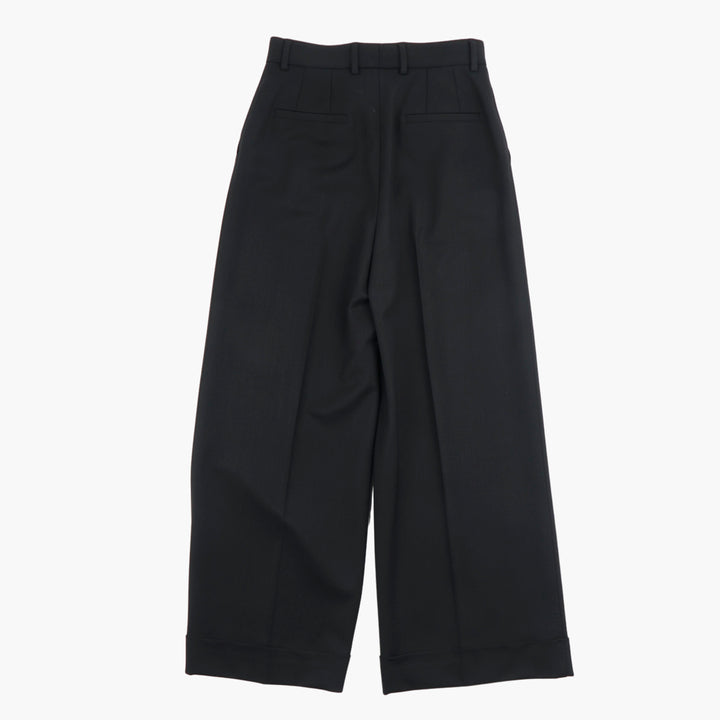 Dolce & Gabbana Nero Elegant Italian-Crafted Trousers