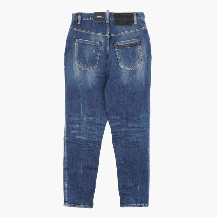 DSQUARED2 Jeans in denim usurato alla moda con design alla moda