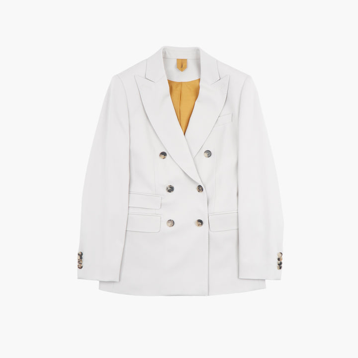 Blazer doppiopetto MAX MARA in bianco classico