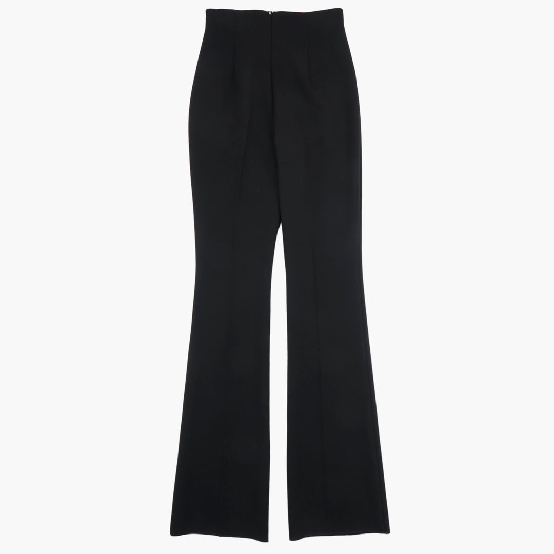 Pantaloni a zampa neri MAX MARA