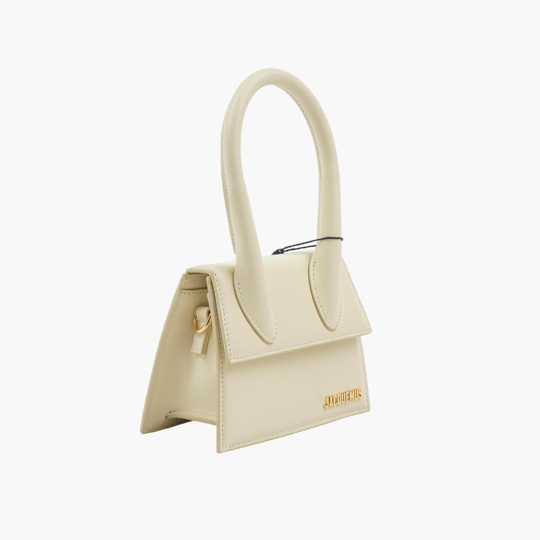 Borsa a mano JACQUEMUS avorio-oro – Design minimalista ed elegante