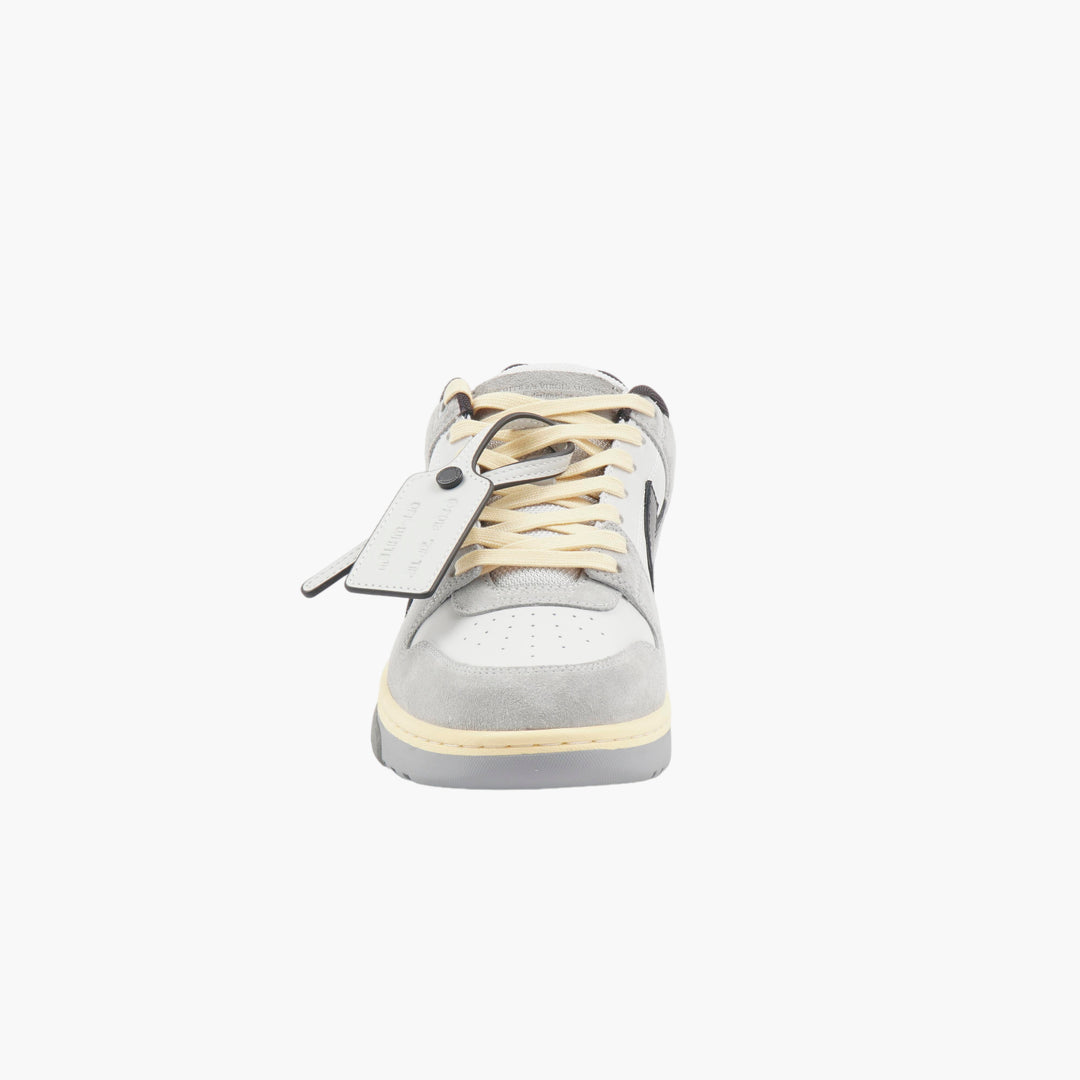 OFF-WHITE Grey-Ivory Sneakers with Signature Arrow Motif