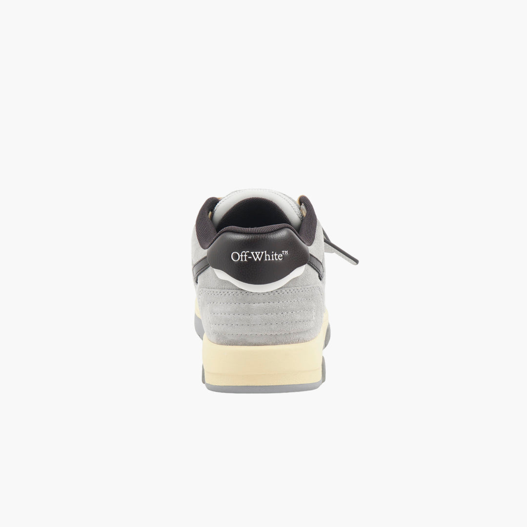 OFF-WHITE Grey-Ivory Sneakers with Signature Arrow Motif