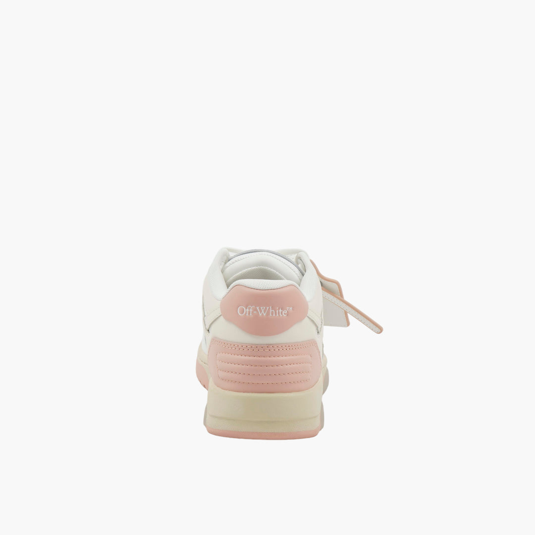 OFF-WHITE Sophisticated Sneakers with Pastel Accents and Arrow Motif