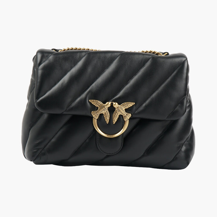 PINKO BLACK SHOULDER BAG 100037A0F2Z99Q