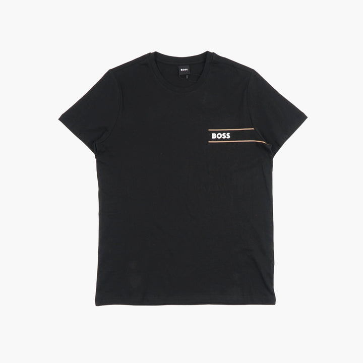 HUGO BOSS Black Multi Classic T-shirt with Subtle Branding