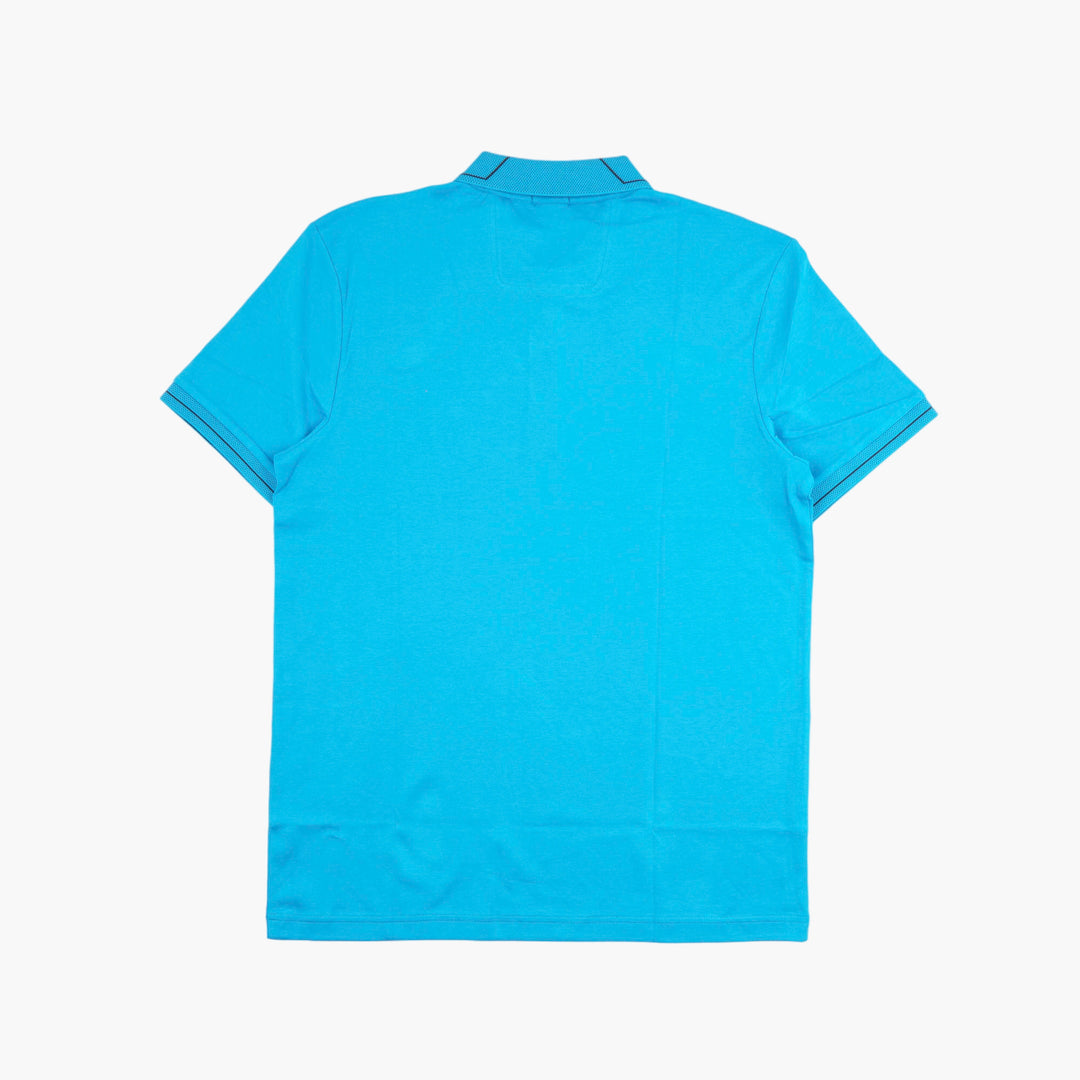 HUGO BOSS Men's Classic Polo Shirt in Turquoise-Black