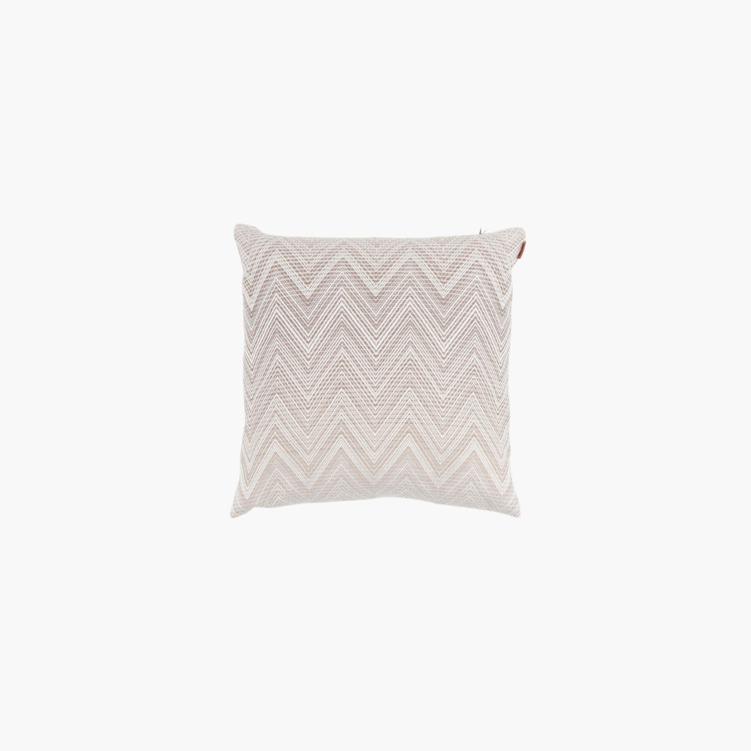 Missoni Grey-Multi Zigzag Pattern Cushion - Luxurious Home Decor