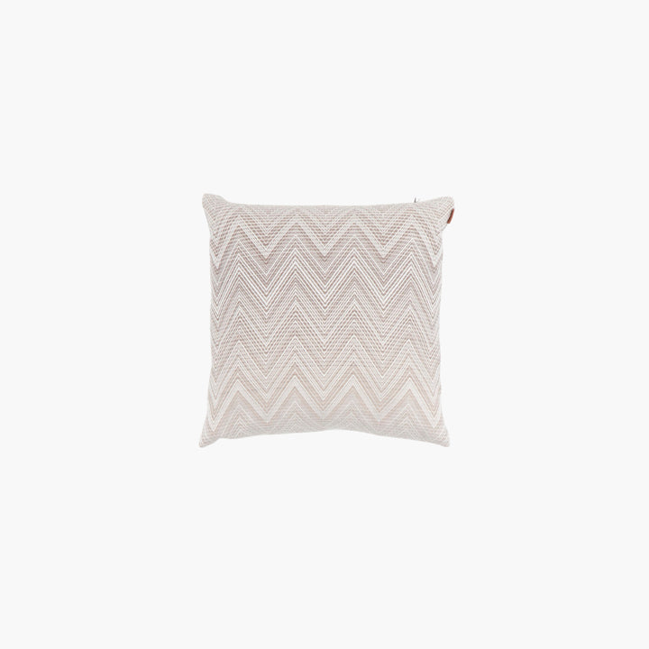 Missoni Grey-Multi Zigzag Pattern Cushion - Luxurious Home Decor