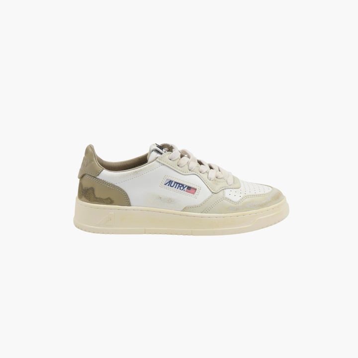 AUTRY Women's Classic Low-Top White Sneakers