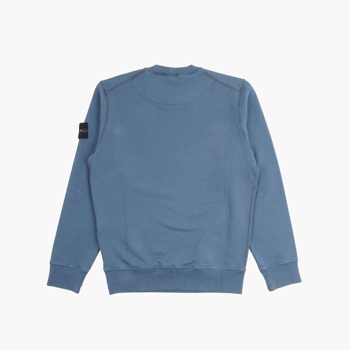 Stone Island Blu Sweatshirt - Iconic Design & Comfort