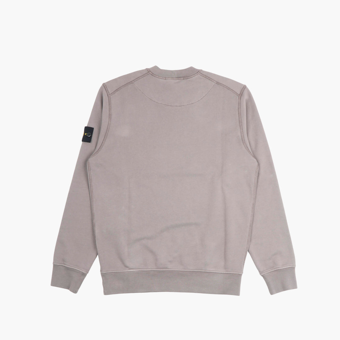 Stone Island Grey Sweatshirt with Iconic Branding